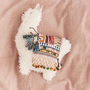 Urban Outfitters Furry Llama Pillow